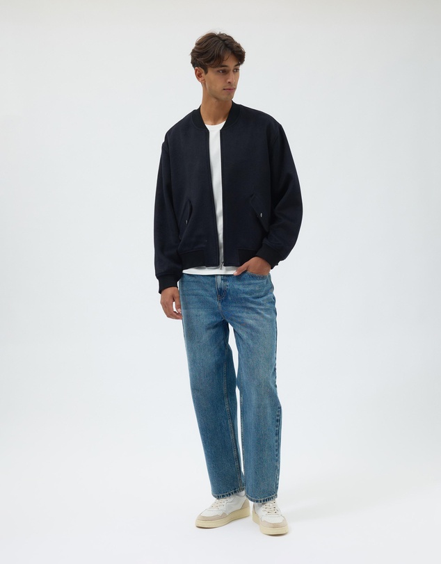 AERE - Wool Blend Bomber