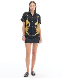 THE TALES - Crouching Tiger Silk Shirt