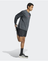 adidas Performance - RUNNING STATE OF MIND GRAPHIC LONGSLEEVE T-Shirt Mens