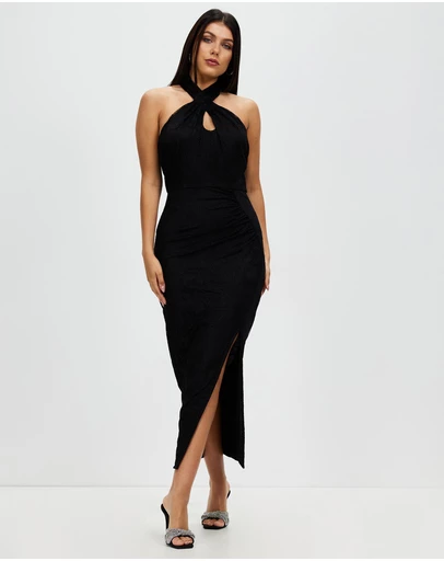 Romance by Honey and Beau - Amalia Cross Over Maxi Dress