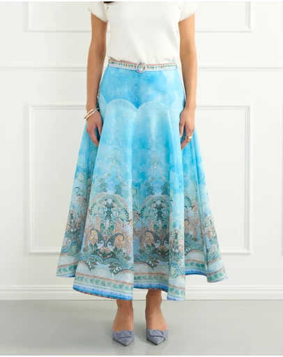 Aqua Blu Australia - Campanilla Maeve Midi Skirt