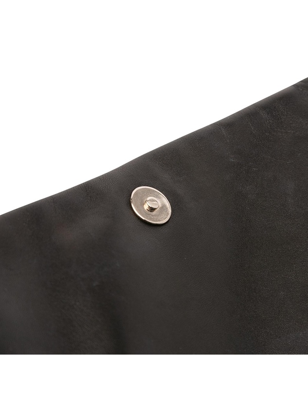 Pre-Loved by Azura Reborn - Pre-Loved Quilted Metallic Distressed Lambskin CC Crystal Flap