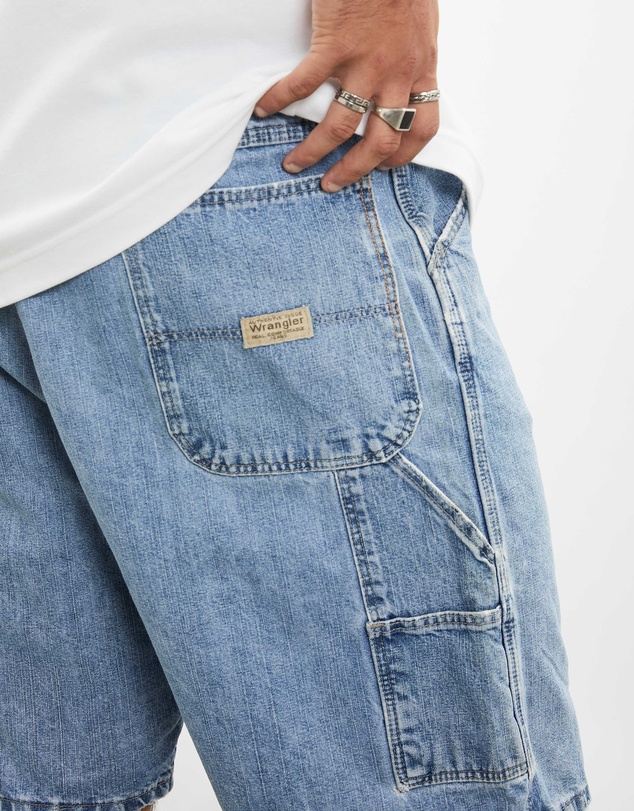 Vintage by The Real Deal - Pre Loved - Vintage Wrangler Denim Carpenter Shorts
