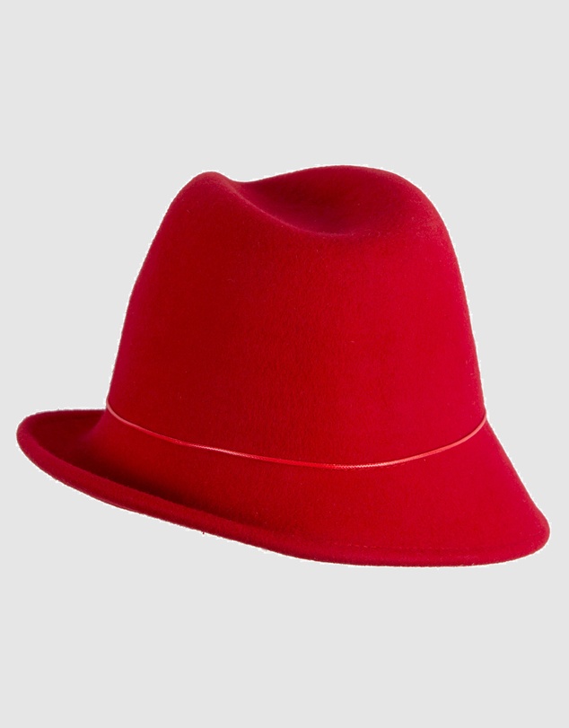 Max Alexander - Felt Red Trilby Hat