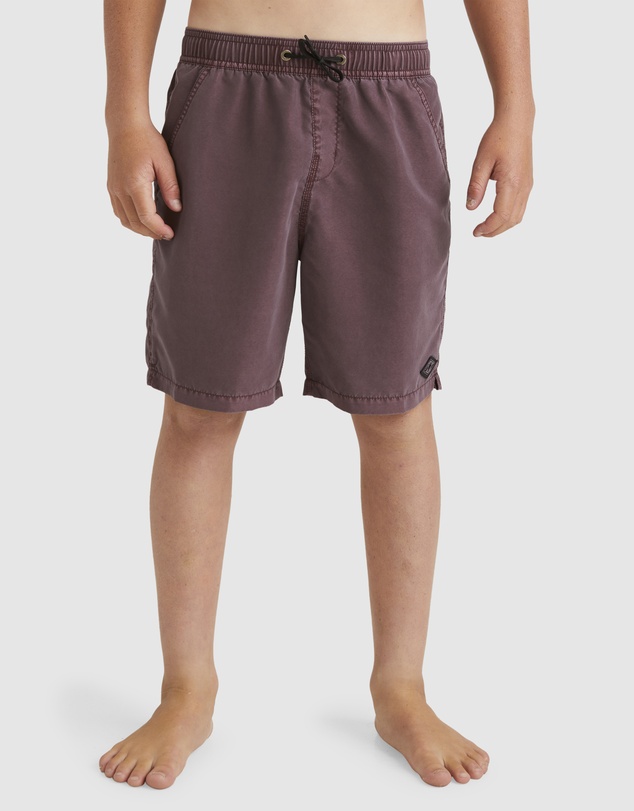 Billabong - Boys 8 to 16 All Day Overdye Layback Boardshorts 16