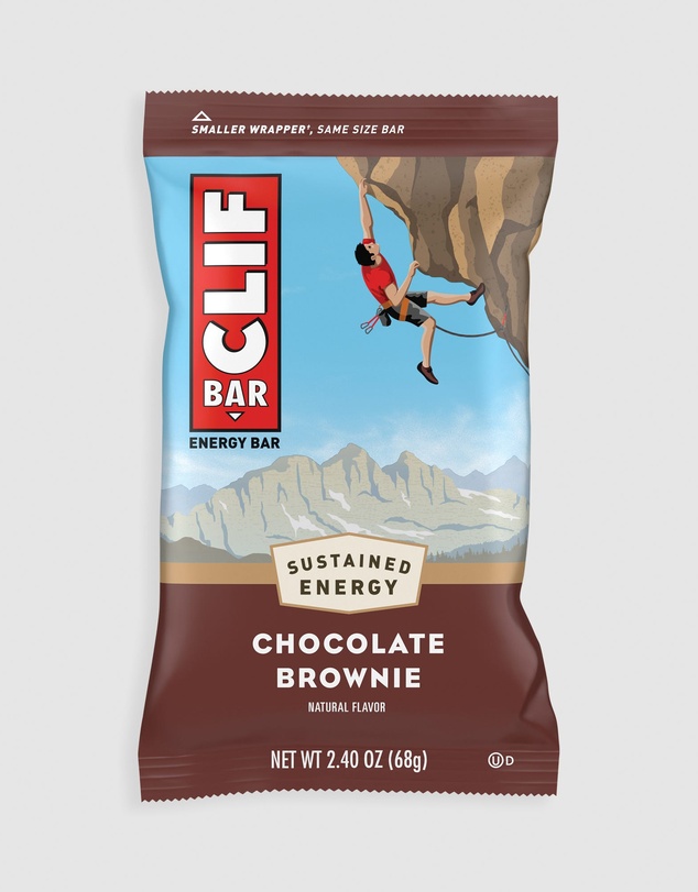 CLIF - Chocolate Brownie Energy Bar - 12x68g