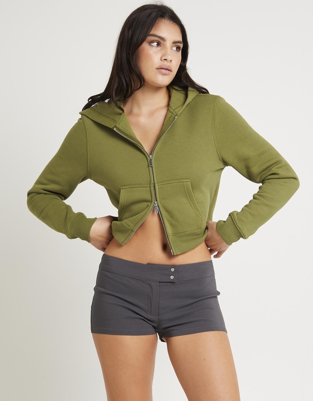 Insight - Nalo Cropped Fleece Hoodie