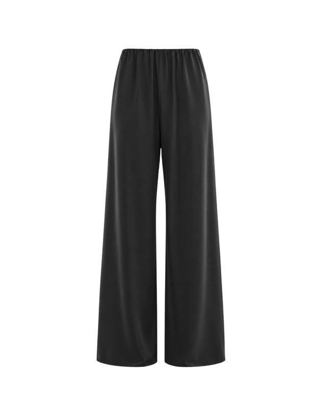 THE TALES - Waterfall Waist Satin Pants