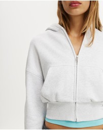 Cotton On - Oversized Zip Through Hoodie