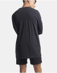 Vacancy Co - Palm Embroidery Long Sleeve Tee