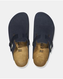 Birkenstock - Boston Embossed Suede - Unisex