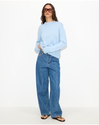 Dazie - Palma Mid Rise Barrel Jeans