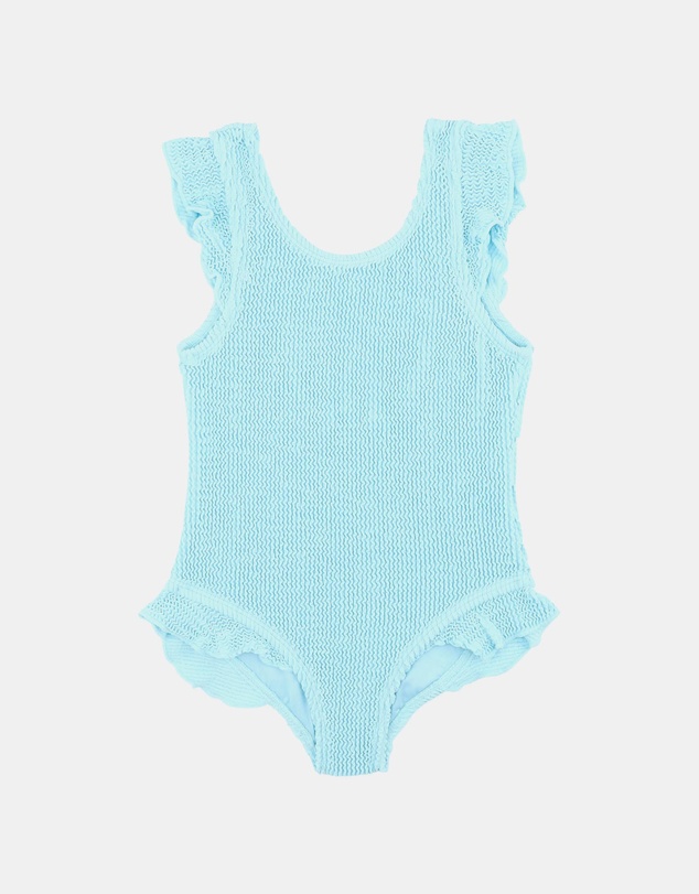 Minihaha - Blue Fizz Crinkle Swimsuit - Babies-Kids