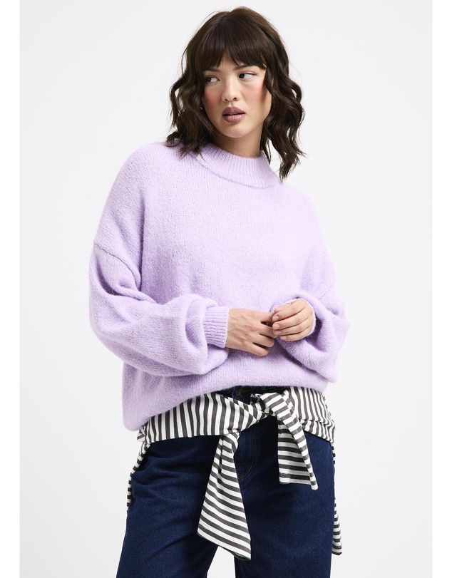 Subtitled - Helly Crew Neck Knit Jumper