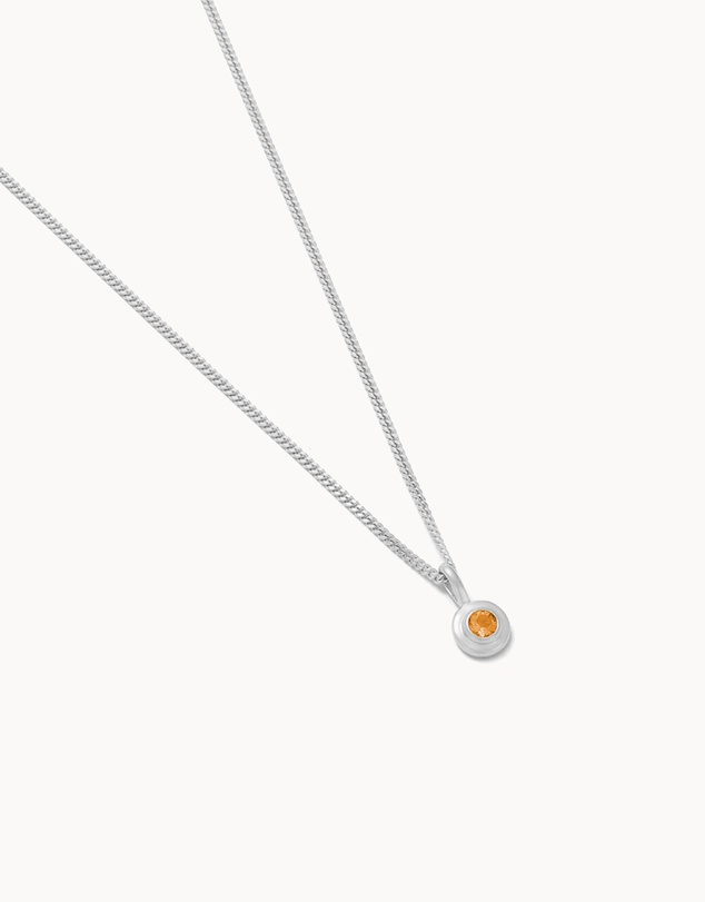 Kirstin Ash - Birthstone Necklace November Citrine