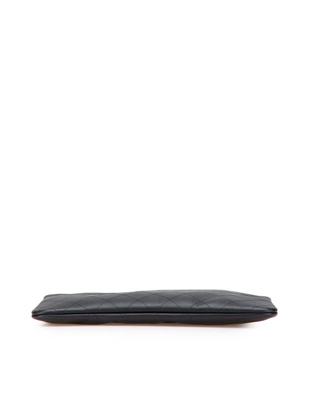 Pre-Loved by Azura Reborn - Pre-Loved chanel Quilted Leather Zip Pouch