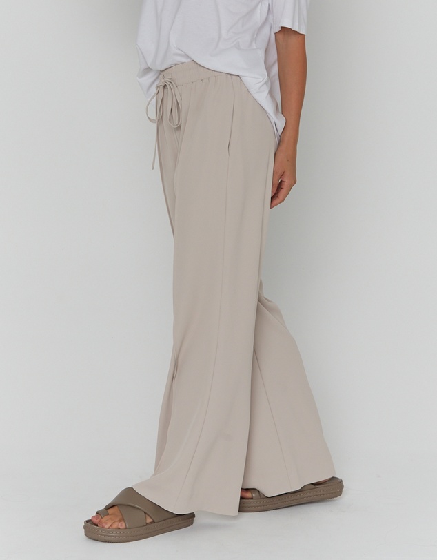 ALEXANDRA - Pentagon Pants Stone