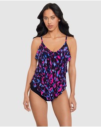 Magicsuit - Cherry Bomb Rita Tiered Soft Cup Tankini Top