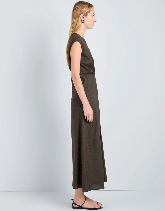 Proenza Schouler White Label - Miranda Dress In Linen Slub