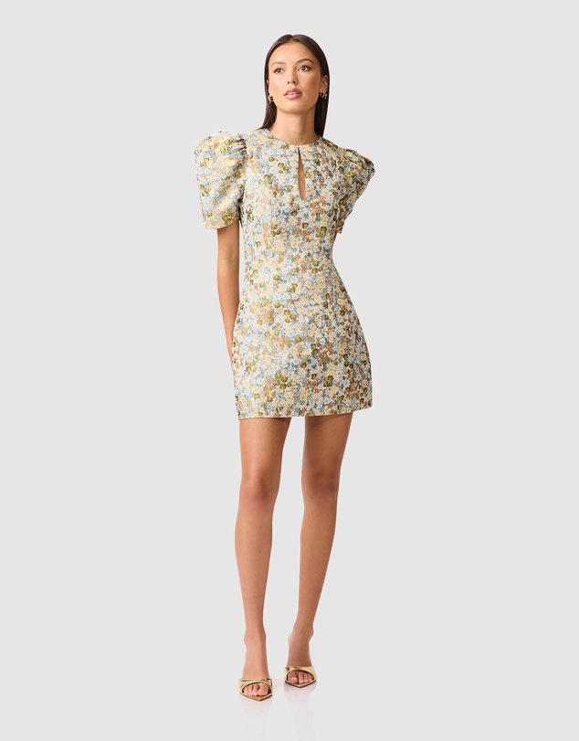 Elliatt - Tasmin Puff Sleeve Mini Dress