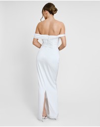 Six Stories - Twist Strap Corset Maxi Dress