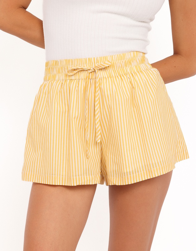 Petal & Pup - Mattina Shorts - Mango Stripe