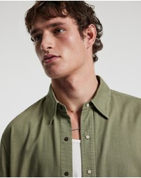 Calibre - Washed Cotton Lyocell Shirt Sage