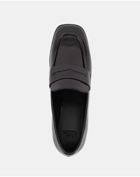 Wittner - Kylie Leather Heeled Loafers