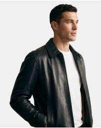 Henry Bucks - McKinnon Filippo Timi Lambskin Leather Jacket