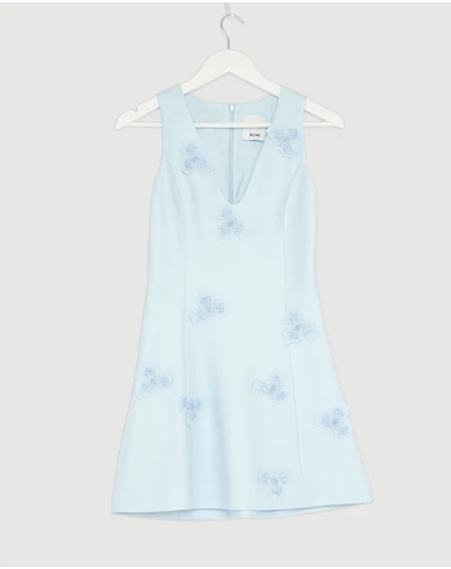Revibe - Repaired Acler Blairhall Mini Dress - AU 6