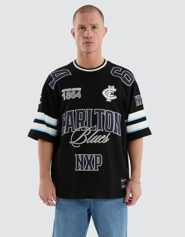 Nena & Pasadena - Carlton League Loopback Tee