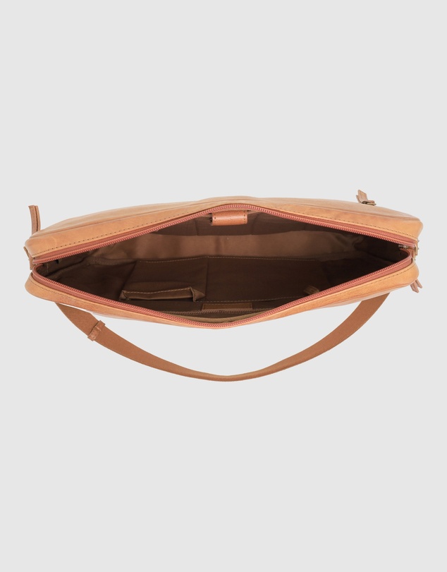 Pierre Cardin - Italian Leather Laptop Business Bag