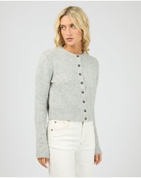 All About Eve - Bayside Cardigan Grey Marle