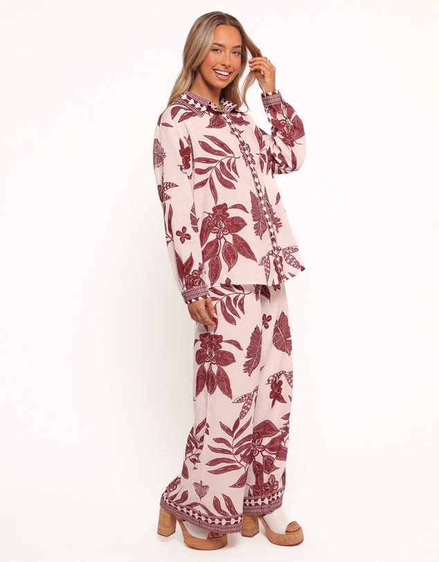 Petal & Pup - Karva Top - Leaf Print