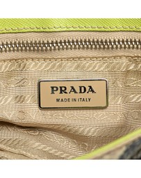 Pre-Loved by Azura Reborn - Pre-Loved prada Printed Crossbody Bag with Adjustable Shoulder Strap and Buckle Closure