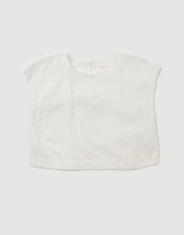 Revibe - Repaired Assembly Label Linen Top