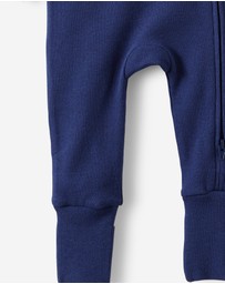 Cotton On Kids - Growie Long Sleeve Zip Romper
