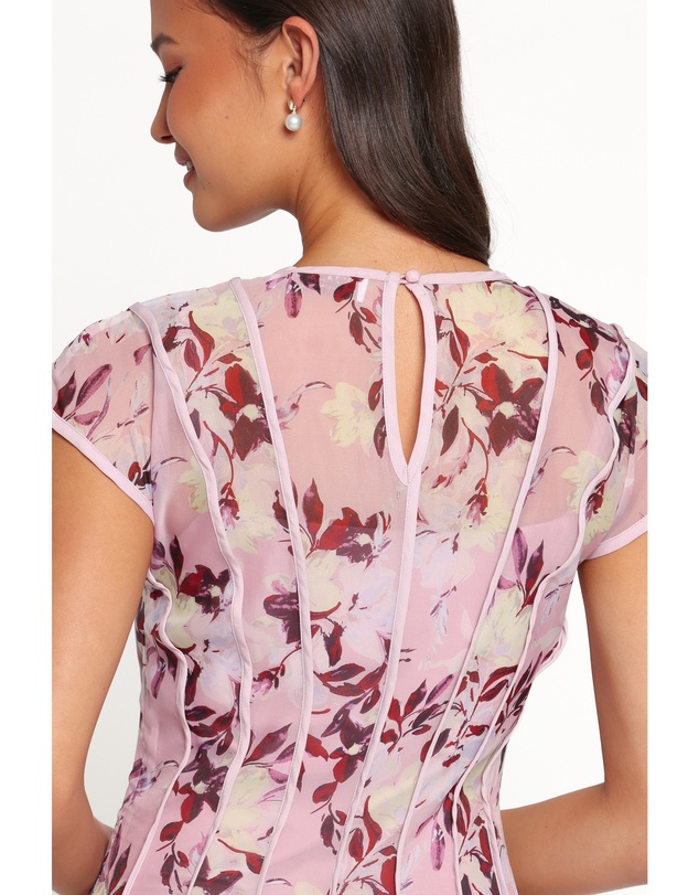 Petal & Pup - Livio Maxi Dress - Lilac Floral