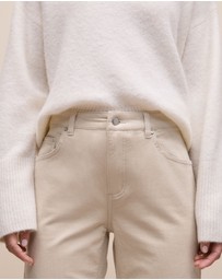 Trenery - Cord Five Pocket Boyfriend Pant in Fawn