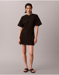 Calvin Klein Jeans - Logo Rib Interlock Dress