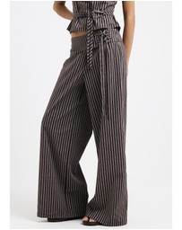 Subtitled - Naia Stripe Tie Pants