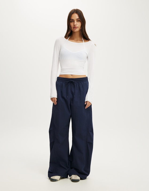 Cotton On Body Active - Active Sheer Boat Neck Longsleeve