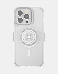 PopSockets - POPCASE MagSafe iPhone 13 Pro Protective Phone Case & Phone Grip Holder