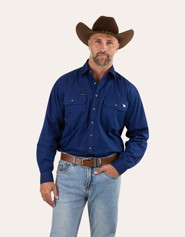Ringers Western - King River Full Button Work Shirt
