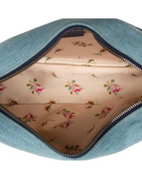 Pre-Loved by Azura Reborn - Pre-Loved Small GG Marmont Matelasse Denim Pearly Crossbody