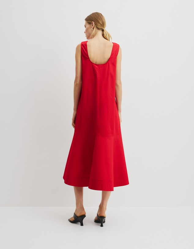 Country Road - Flare Hem Midi Dress