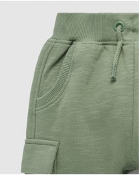 Purebaby - Cargo Track Pant -Kids-Babies