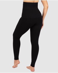 B Free Intimate Apparel - Magic Compression Tights | Double Layer Tummy Control