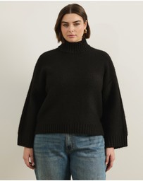 Atmos&Here Curvy - Charli Chunky Knit Jumper