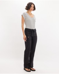 Amelius - Erin Linen Tie Cargo Pant